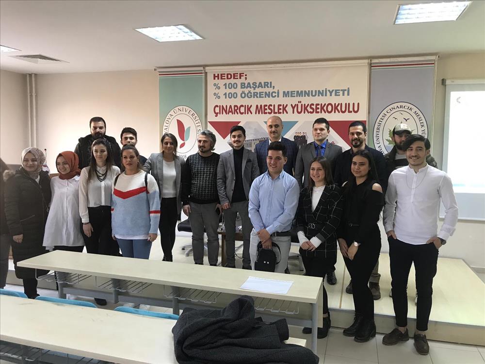 Çınarcık Meslek Yüksekokulumuz’da KOSGEB Destekleri Bilgilendirme Eğitimi Gerçekleştirilmiştir.