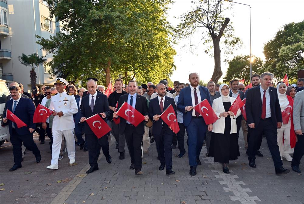 15 Temmuz Demokrasi ve Millî Birlik Günü Anma Etkinlikleri Gerçekleştirildi 