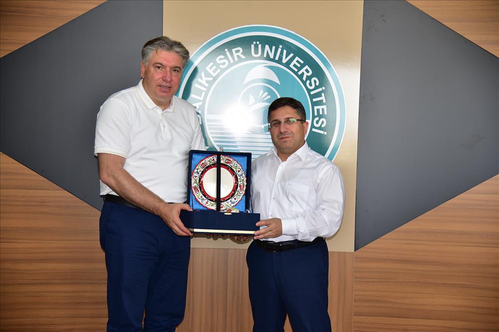 Rektör Oğurlu’ya Mevkidaş Ziyareti