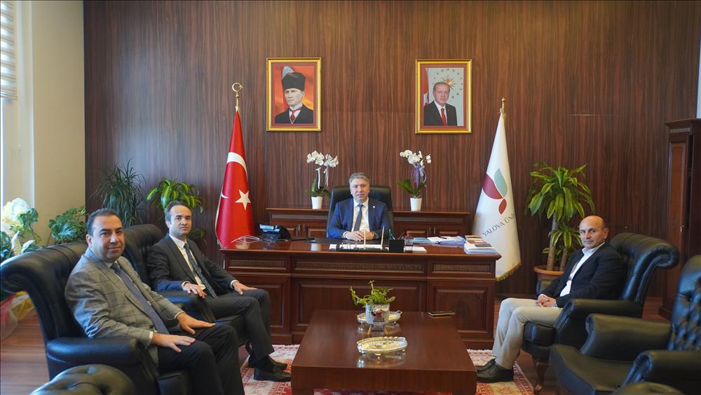 Altınova Protokolünden Rektörlüğümüze Ziyaret