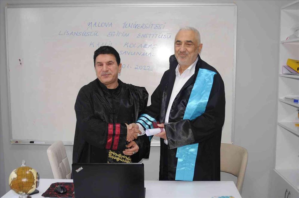 64 Yaşındaki Öğrencimiz Yüksek Lisanstan Mezun Oldu