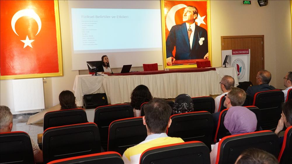 Üniversitemiz Personeline “Stres Yönetimi” Eğitimi Verildi
