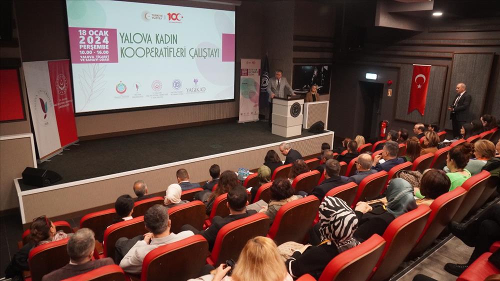 Yalova Kadın Kooperatifleri Çalıştayı Düzenlendi 