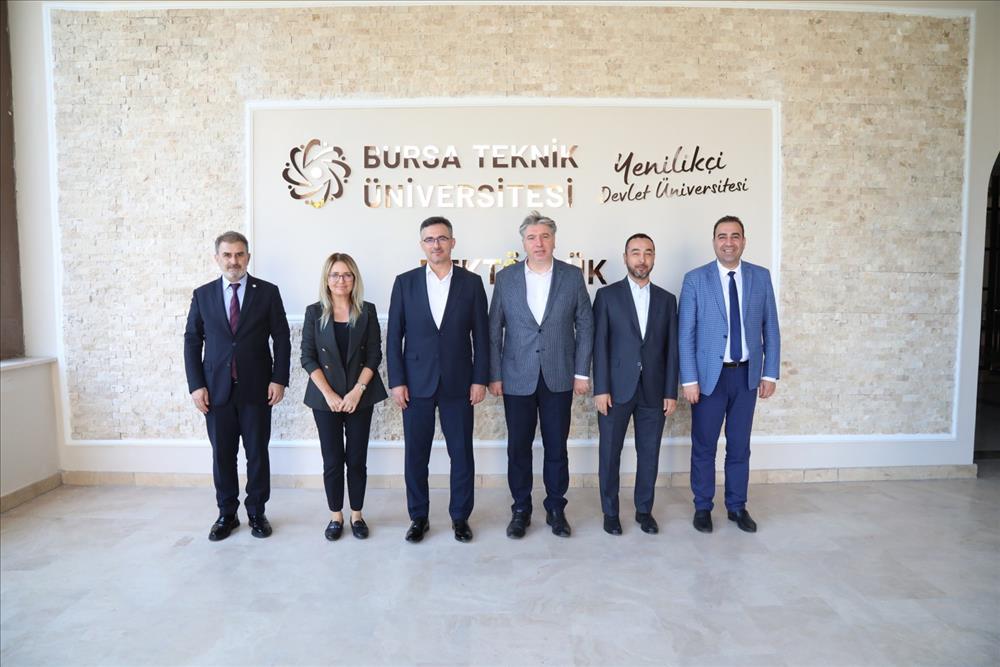 Rektörümüzden Bursa Teknik Üniversitesi Rektörü'ne Ziyaret