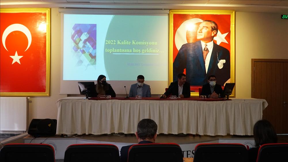 2022’nin İlk Kalite Komisyonu Toplantısı Gerçekleşti