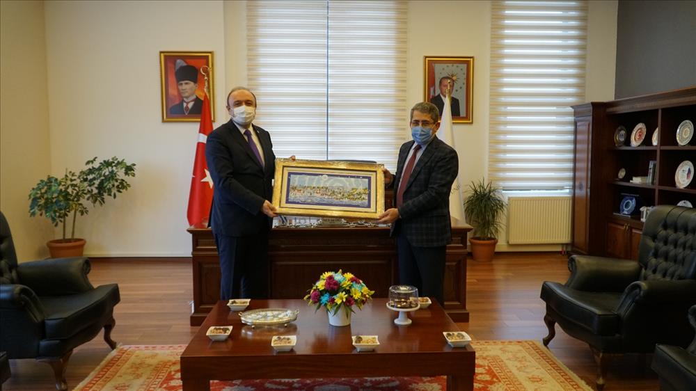 Üniversitemize Bandırma Onyedi Eylül Üniversitesi'nden Ziyaret