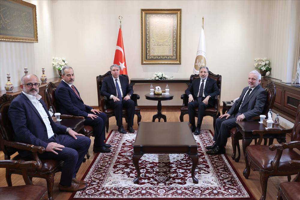 Visit to the President of the Directorate of Religious Affairs, Prof. Safi ARPAGUŞ