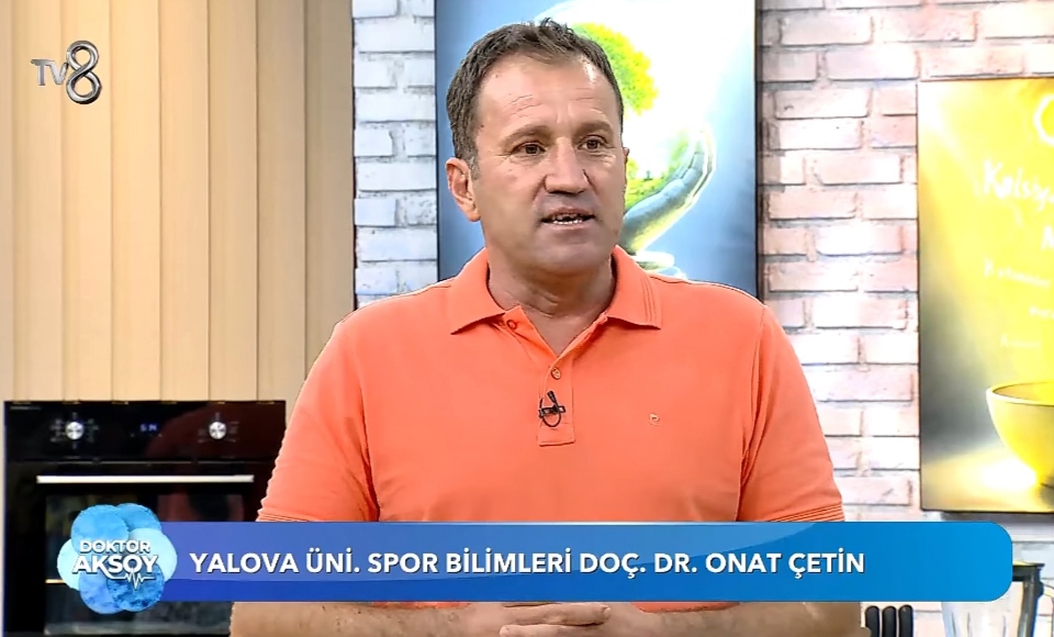 Üniversitemiz Spor Bilimleri Fakültesi Öğretim Üyesi Doç. Dr. Onat Çetin, TV8’de yayınlanan "Dr. Aksoy" programına konuk oldu.