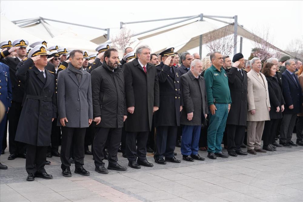 Our Rector, Prof. Mehmet Bahçekapılı, took part in the commemorative events organised to mark 18 March Martyrs’ Memorial Day and the Gallipoli Naval Victory.