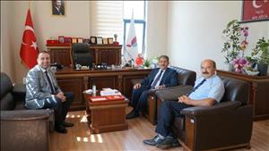 Rektörümüz Prof. Dr. Suat Cebeci’den Tıp Fakültesi Dekanı Prof. Dr. Vefik Arıca’ya Ziyaret