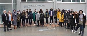 Güzel Sanatlar Lisesi Öğrencileri Sanat ve Tasarım Fakültemizi Gezdi