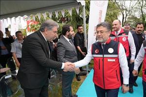Our Rector, Prof. Mehmet Bahçekapılı, took part in the visits and meetings organised as part of the programme of the Minister of Agriculture and Forestry, Mr İbrahim Yumaklı, in Yalova
