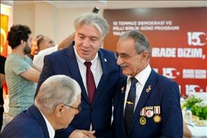 As part of the programme organised to mark 15 July Democracy and National Unity Day, we came together with the relatives of our martyrs and veterans